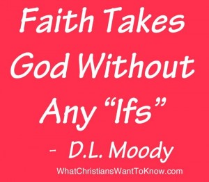 Faith Quote by D.L. Moody