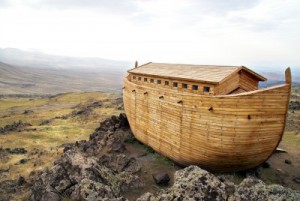 According to the dimensions given in the Bible and translating cubits into feet, the ark could well have been over 500 feet long, almost 92 feet wide and 55 feet tall.