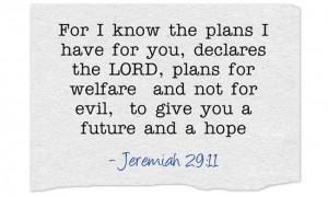 Jeremiah 29:11