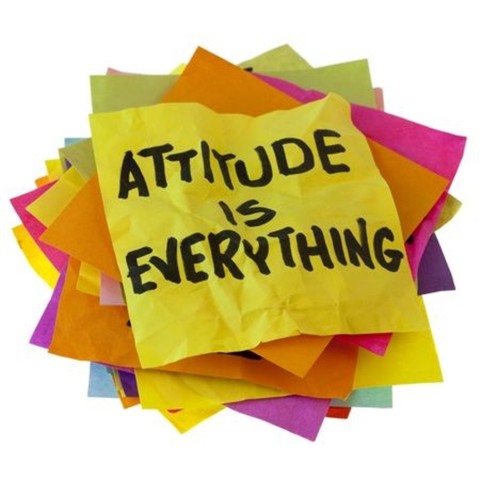 Consider how your attitude contributes to someone else’s day. 