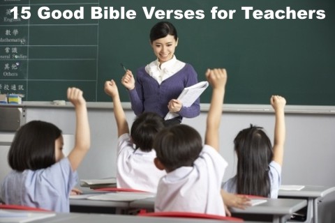 Good Bible verses for teachers