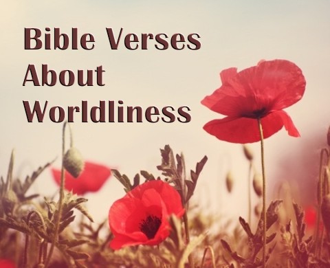 8 Important Bible Verses About Worldliness