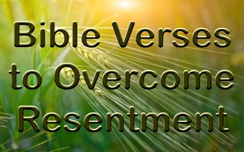 7 Bible Verses To Help Overcome Resentment
