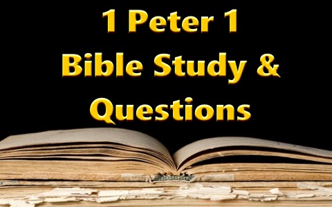 First Peter 1 Bible Study and Questions
