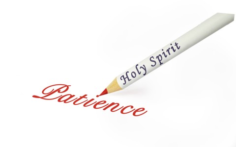 Patience is part of the fruit of the Spirit (Galatians5:22). 