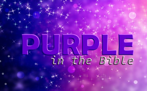 Does The Color Purple Represent Anything When Used In The Bible