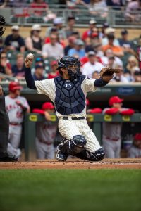 Murphy had a unique experience last year when his walk-up song was the Christian song “Give Me Your Eyes” by Nashville singer, Brandon Heath