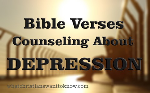 Top 10 Bible References for Counseling About Depression